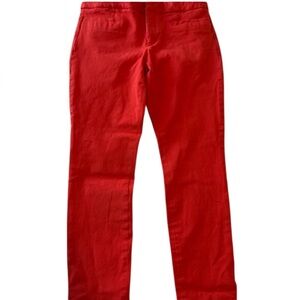 Banana Republic Red Orange Sloan Women's Pants